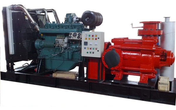 柴油机消防泵组电调风冷D型泵